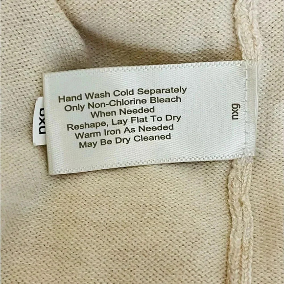 Boston Proper Fair Isle Sweater Size Small Cowl Neck Rhinestones Oversized EUC - Picture 8 of 8